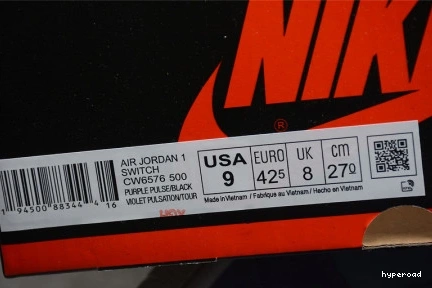 Hyperoad PURPLE HIGH JORDAN SWITCH 1 PULSE 0705